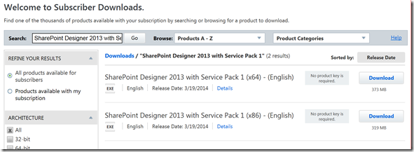 download microsoft sharepoint designer 2013 for mac
